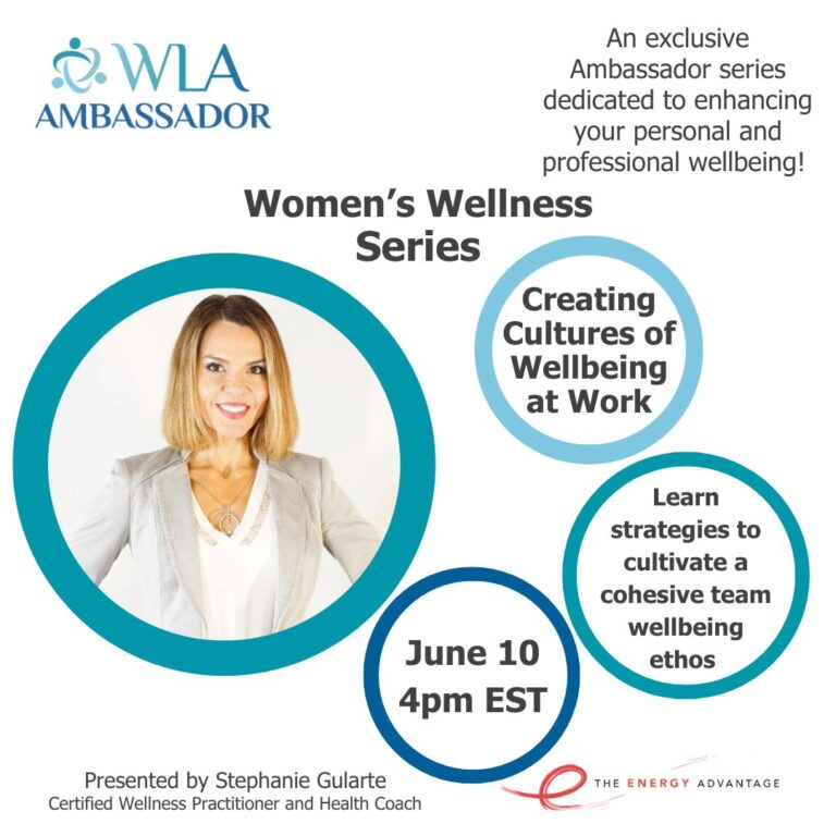 June 10 Women's Wellness Series